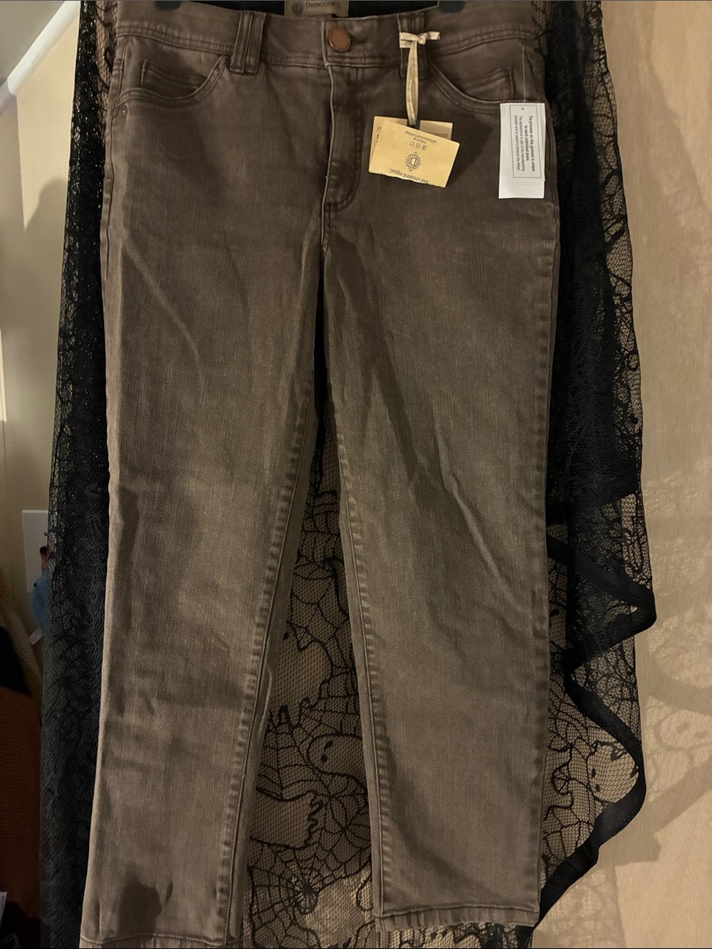 NWT Democracy high rise straight leg jeans